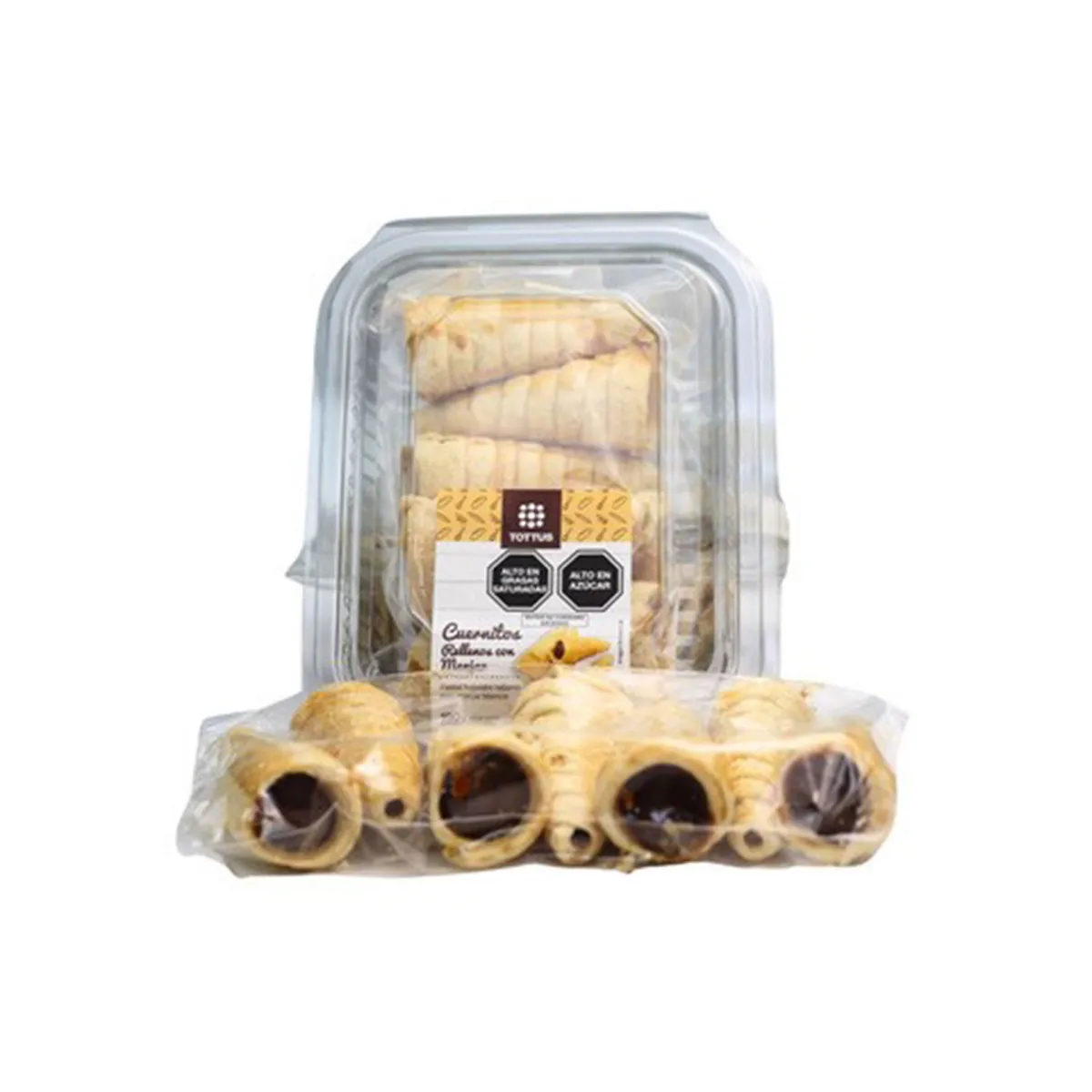 TOTTUS - Cuernitos Con Manjar x 7 Un