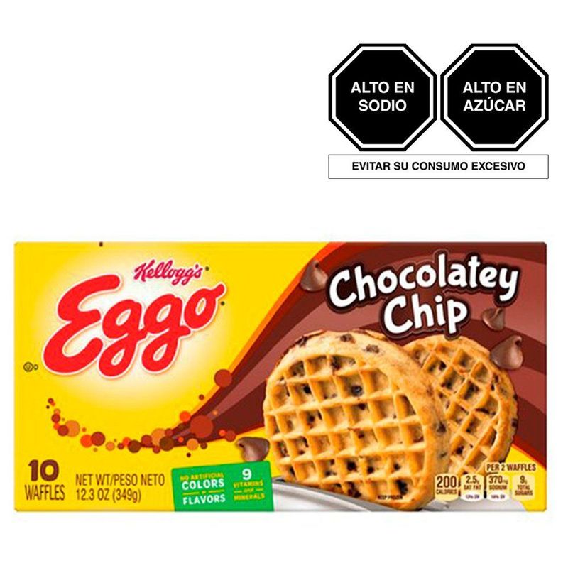 EGGO - Waffle Chocolate Chip Congelados