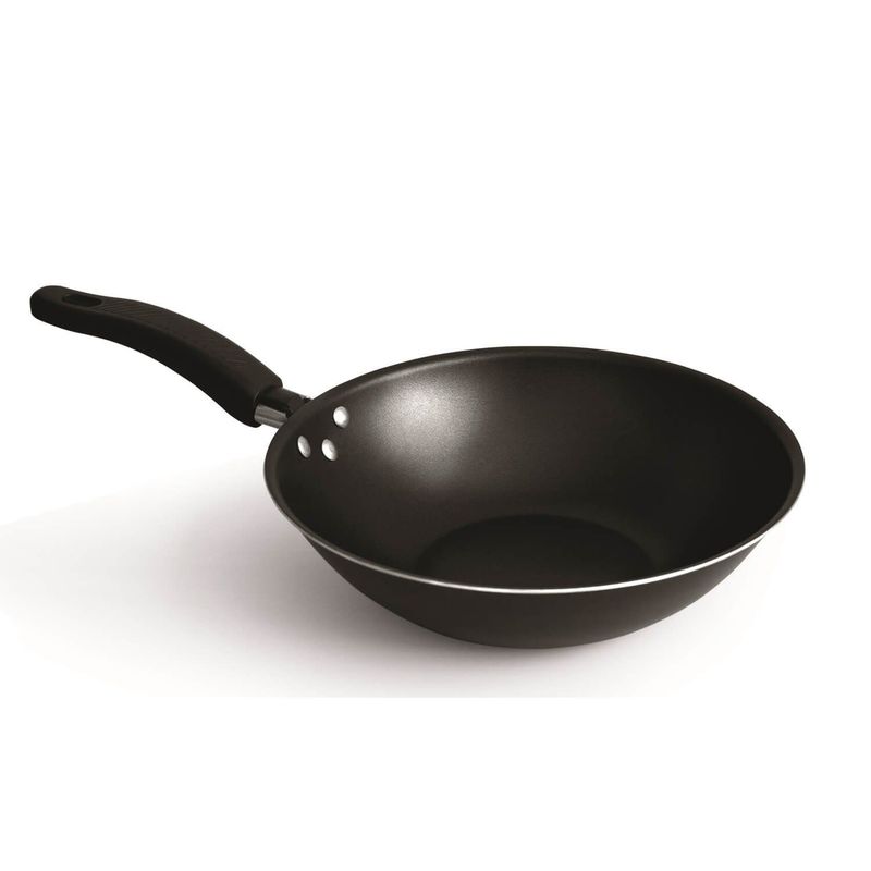 RECORD - Wok Antiadherente Gris Sin Tapa Nro 28 Record