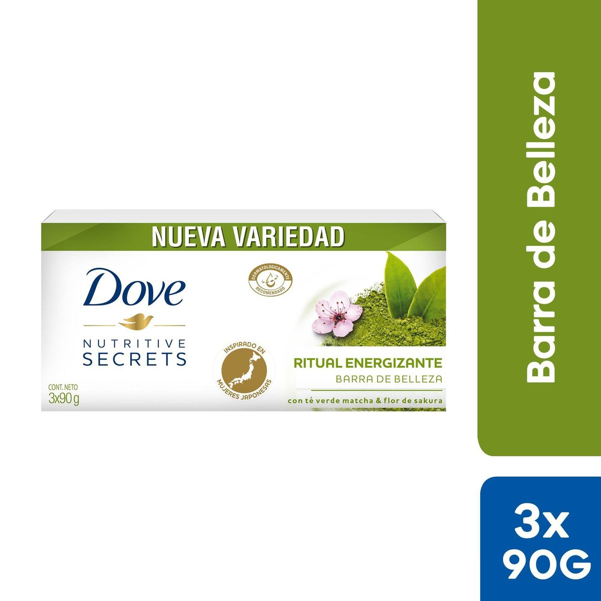 DOVE - Jabón Tocador Dove Ritual Energizante Caja 3 Und
