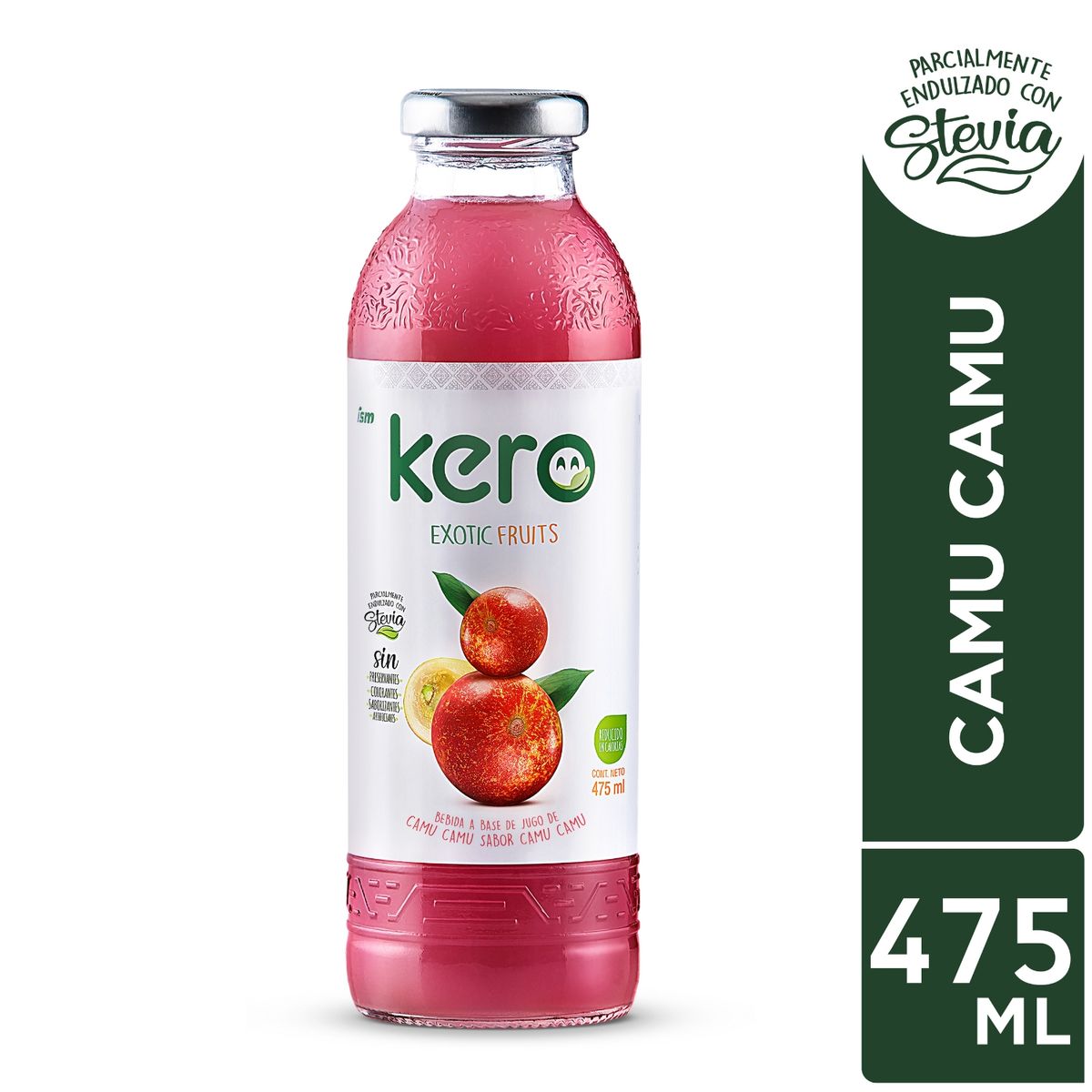 KERO - Bebida Kero Camu Camu Botella 475 mL