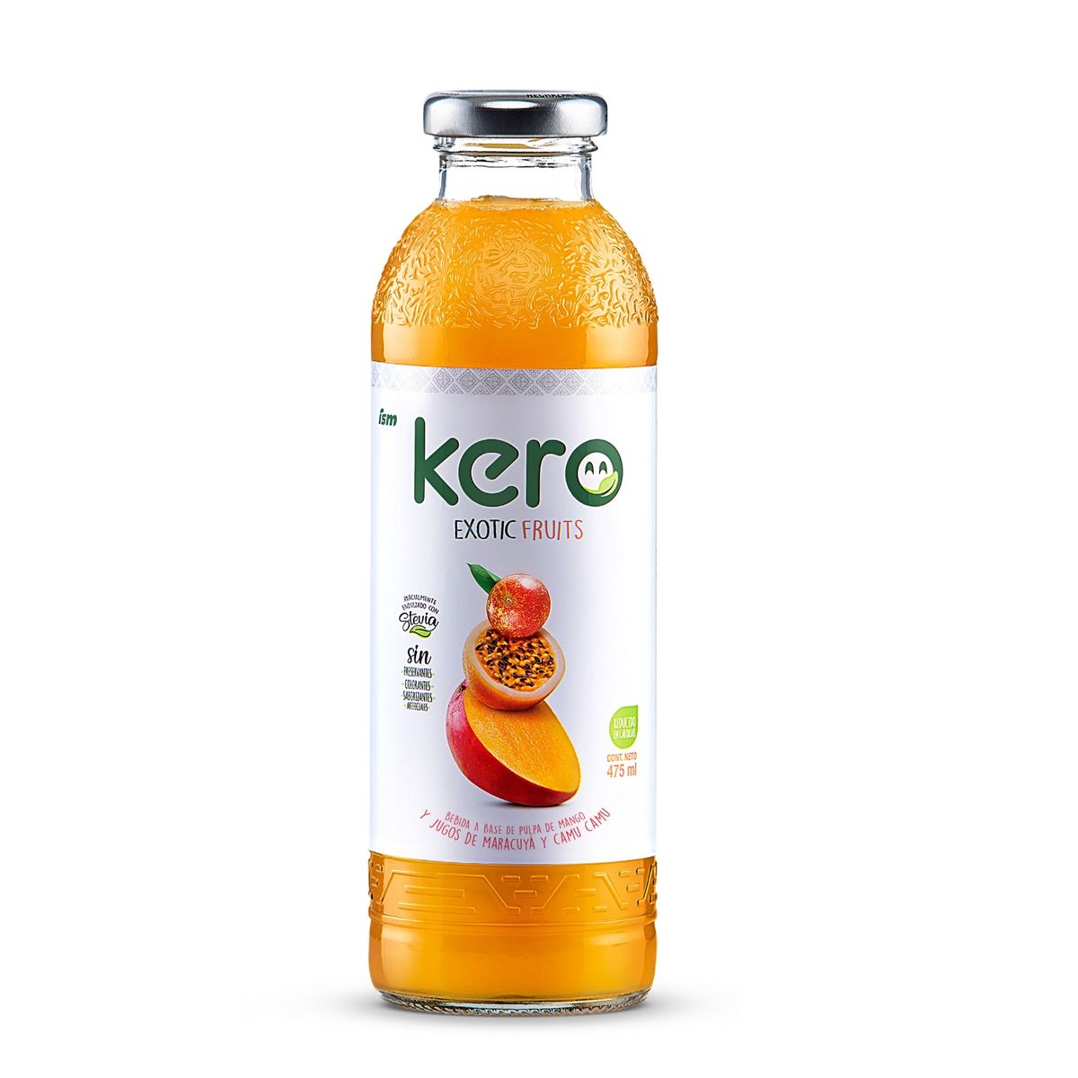 KERO - Bebida Kero Mango Maracuyá Camu Camu Botella 475 mL
