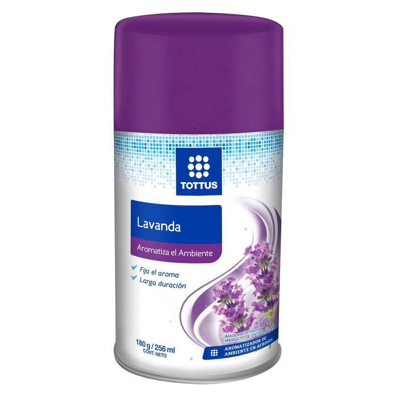 TOTTUS - Ambientador Automático Tottus Lavanda Envase 180 g