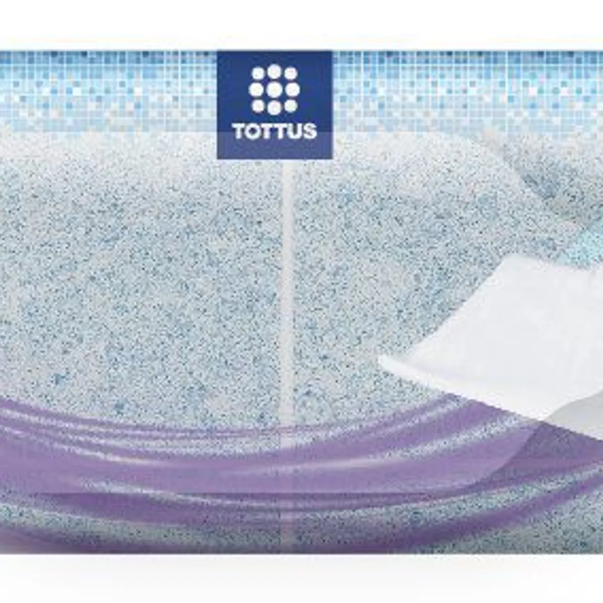 TOTTUS - Trapero Húmedo Multiusos Tottus Lavanda Empaque 10 Und