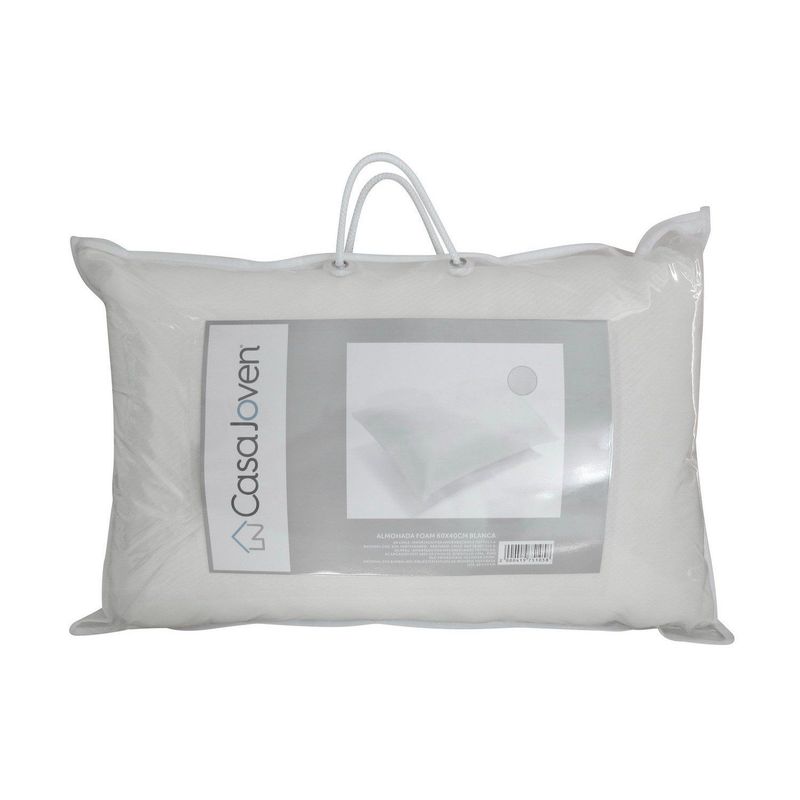 CASA JOVEN - ALMOHADA FOAM 60X40CM BLANCA