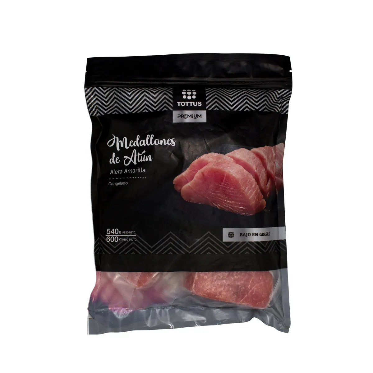 TOTTUS PREMIUM - Medallones De Atún Sin Piel Tottus Premium 600 g