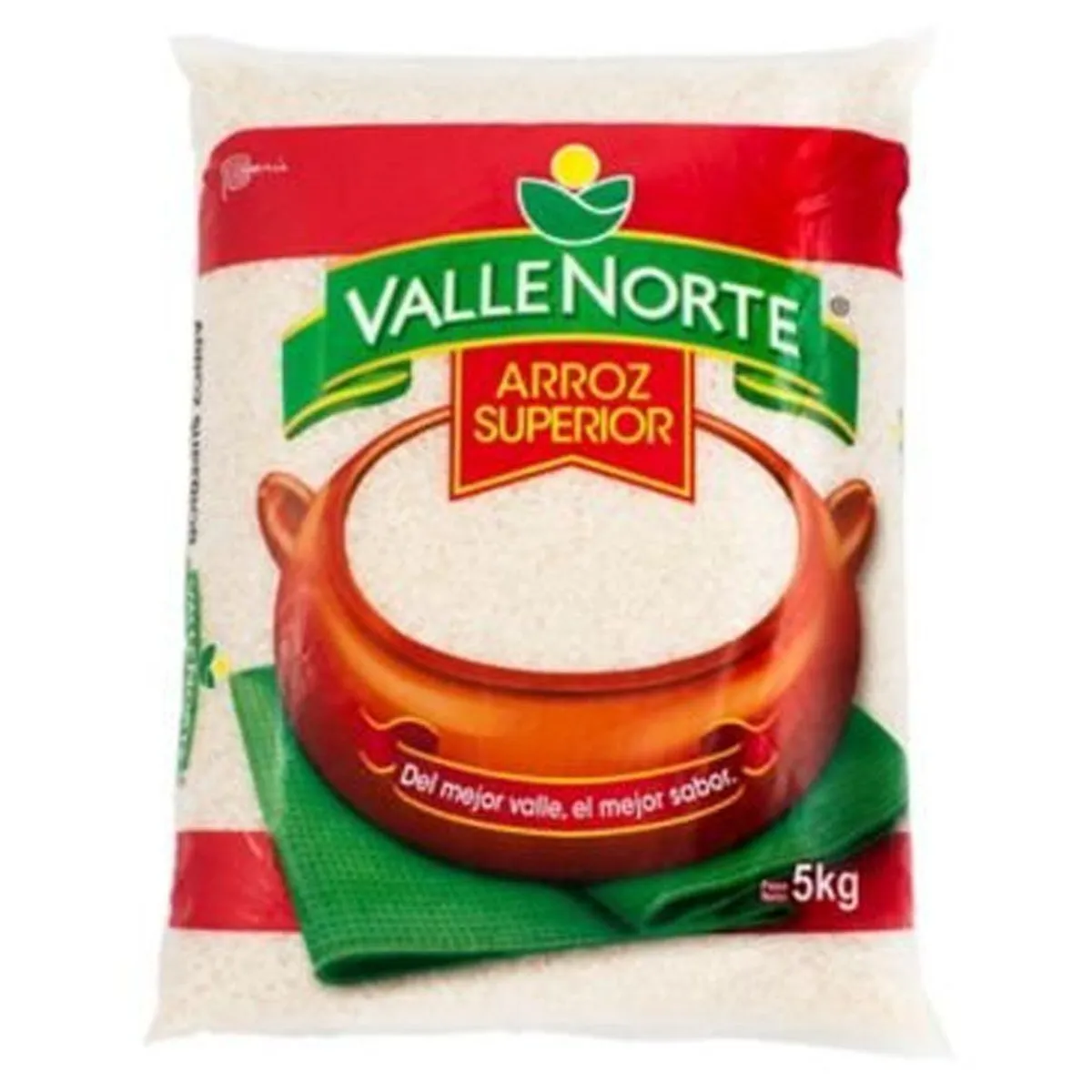 VALLENORTE - Arroz Superior Vallenorte Bolsa 5 Kg