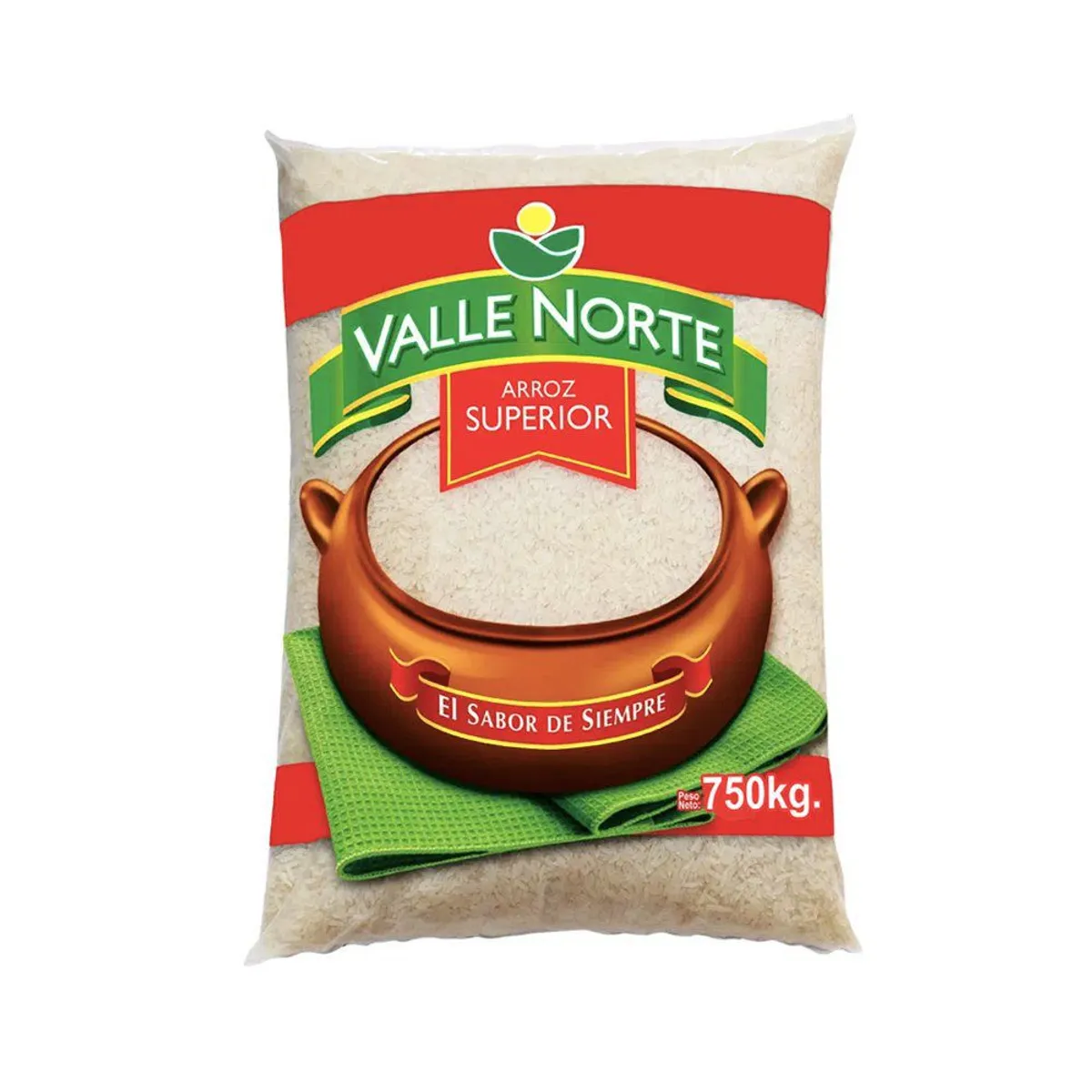 VALLENORTE - Arroz Superior Vallenorte Bolsa 750 g