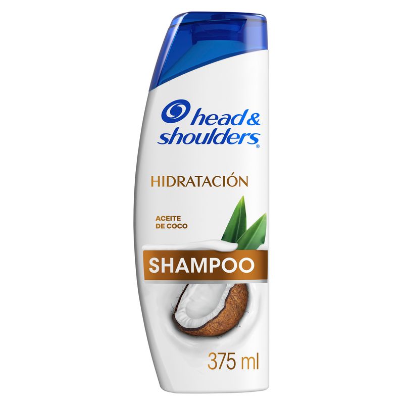 HEAD SHOULDERS - Shampoo Head Shoulders Hidratación Aceite De Coco Control Caspa Botella 375 mL