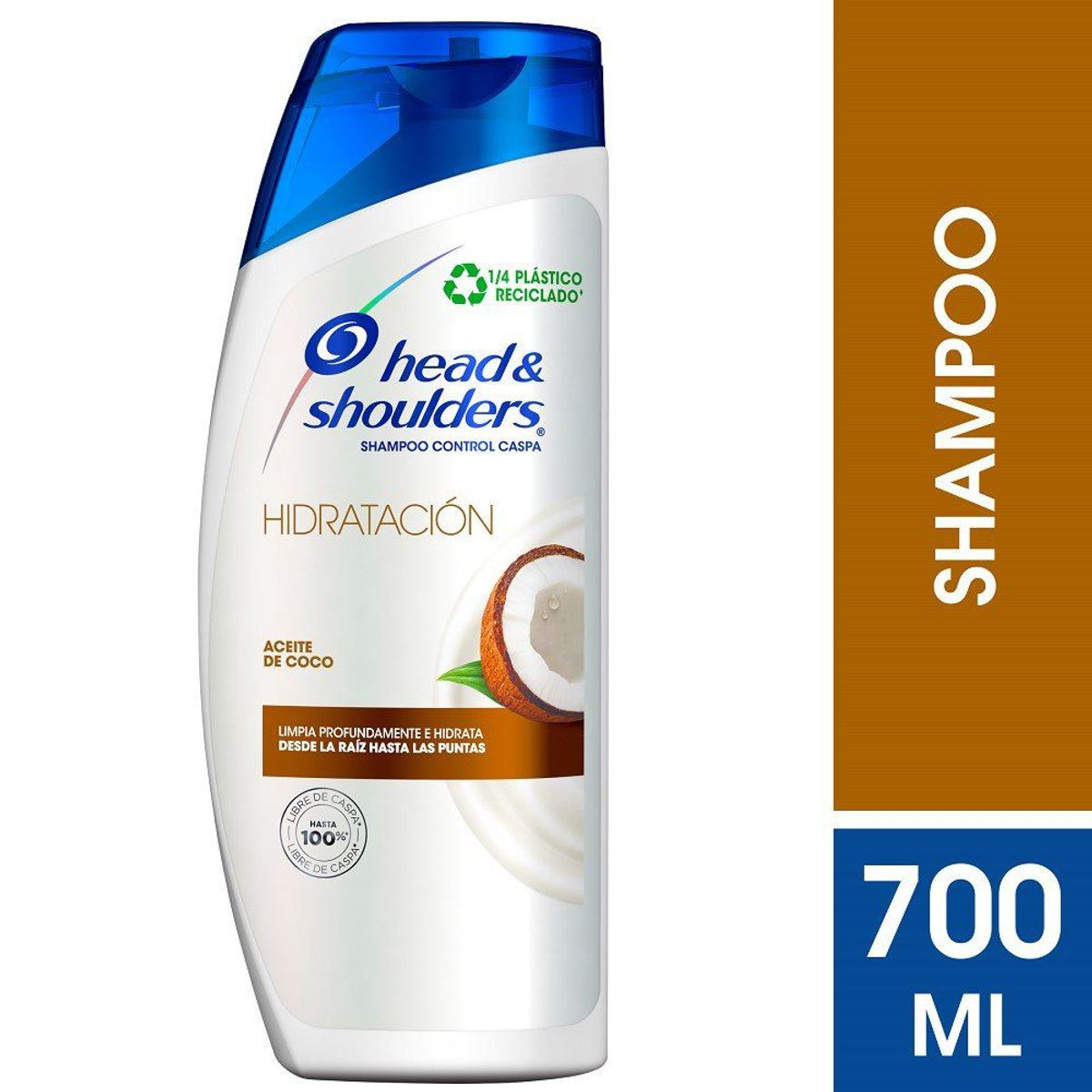 HEAD SHOULDERS - Shampoo Head & Shoulders Aceite de Coco Botella 700 mL