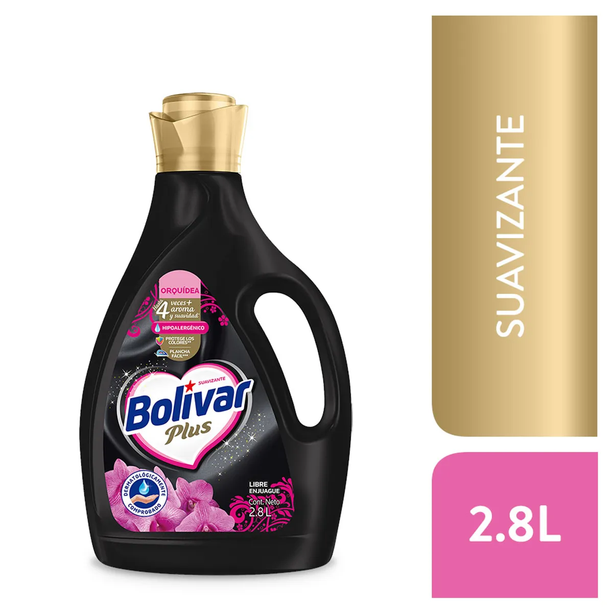 BOLIVAR - Suavizante Bolívar Plus Orquídea Botella 2.8 L