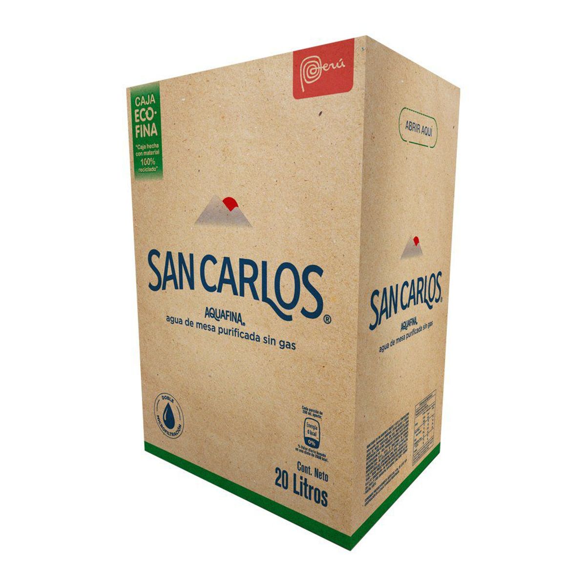 SAN CARLOS - Agua San Carlos Bidón 20 L