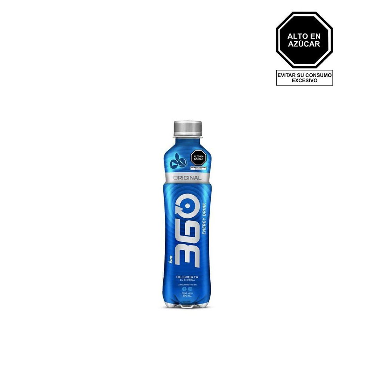 360 - Bebida Energizante 360 Guaraná Botella 300 mL