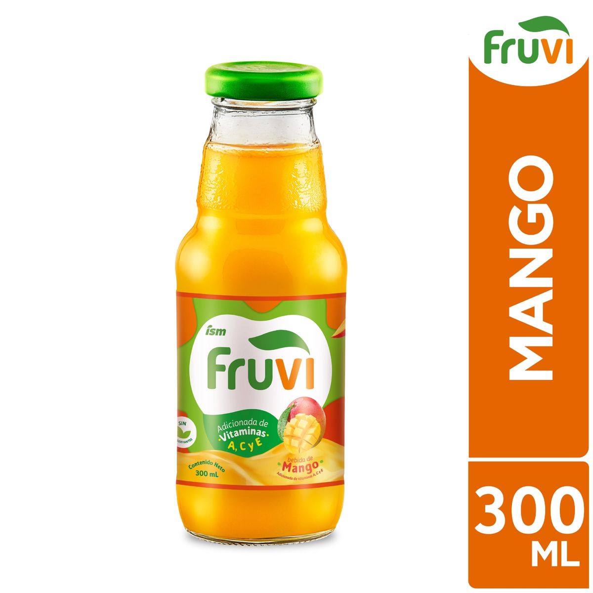 FRUVI - Bebida Fruvi Mango Botella 300 mL