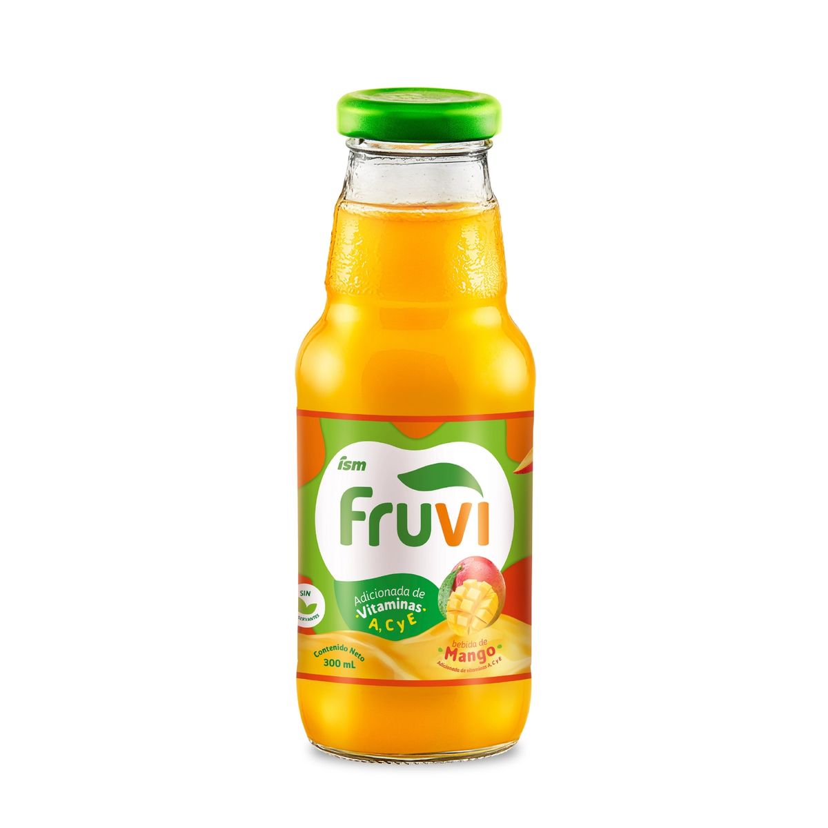 FRUVI - Bebida Fruvi Mango Botella 300 mL