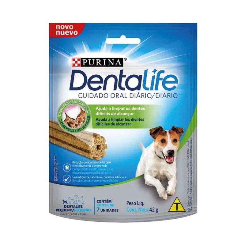 DENTALIFE - Snack para perro Dentalife adultos de razas pequeñas en bolsa de 42gr