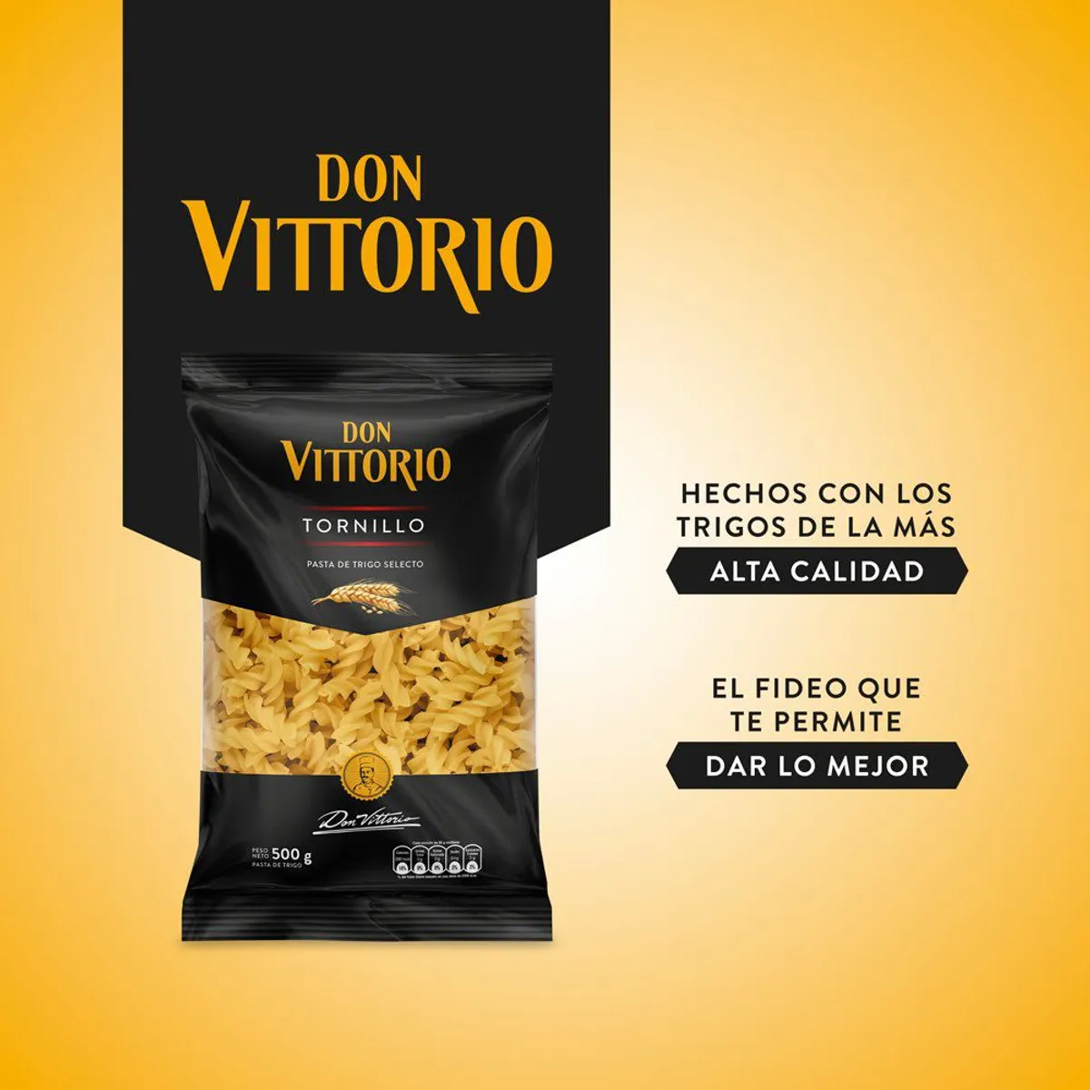 DON VITTORIO - Tornillo Don Vittorio Paquete 500 g