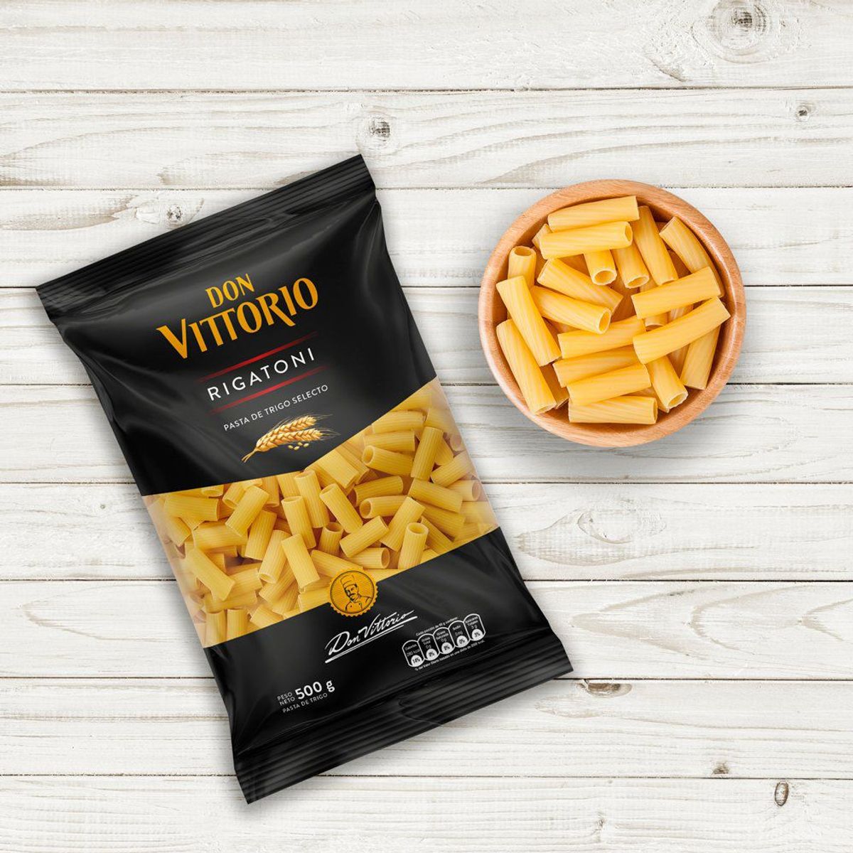 DON VITTORIO - Rigatoni Don Vittorio Paquete 500 g