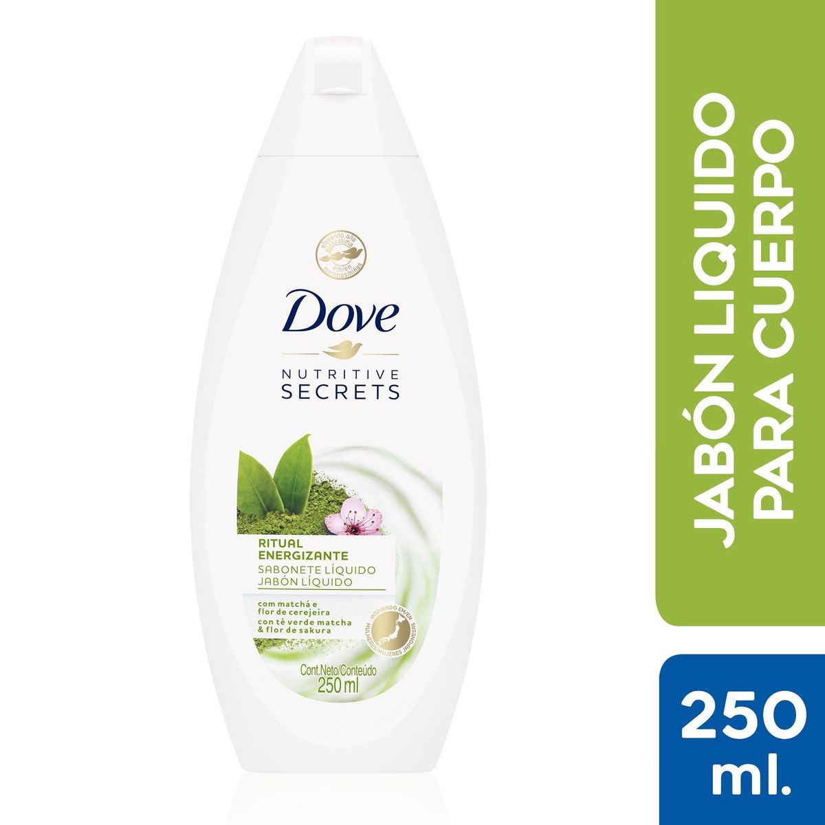 DOVE - JABON LIQUIDO DOVE RITUAL ENERGIZANTE BOT X 250ML