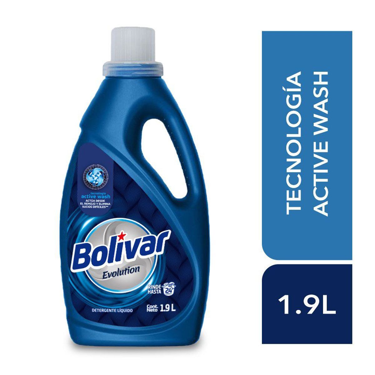 BOLIVAR - Detergente Líquido Bolívar Evolution Envase 1.9 L