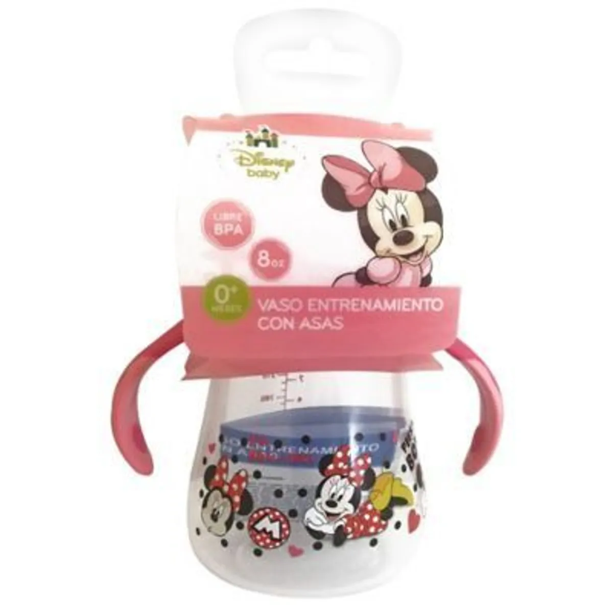 DISNEY - Vaso Disney entrenamiento Minnie 8 Oz