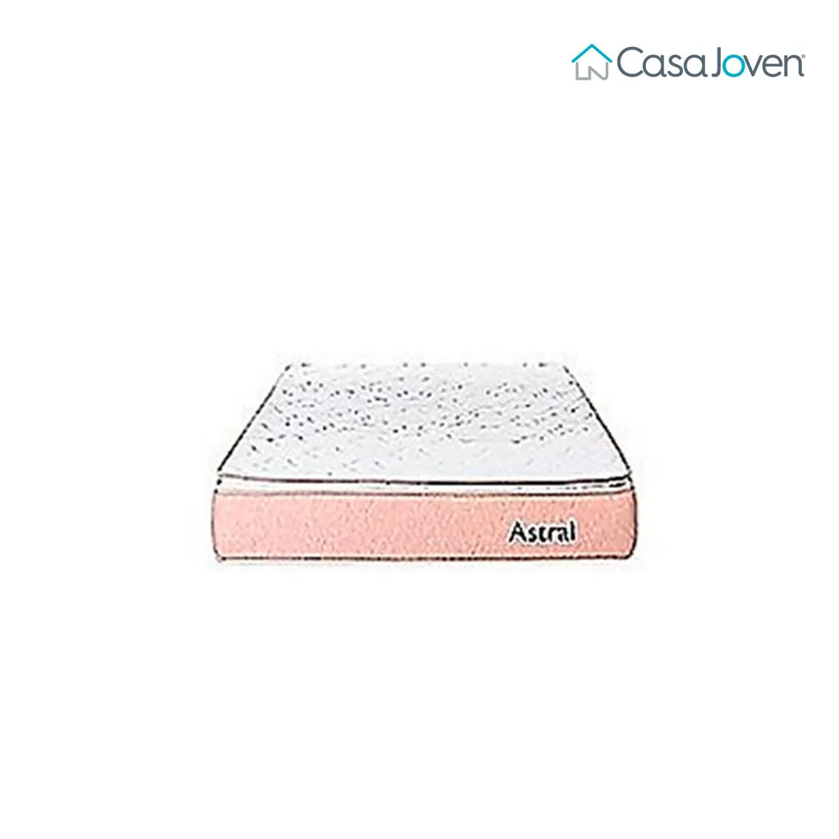 CASA JOVEN - Colchon New Astral 1.5 Plz