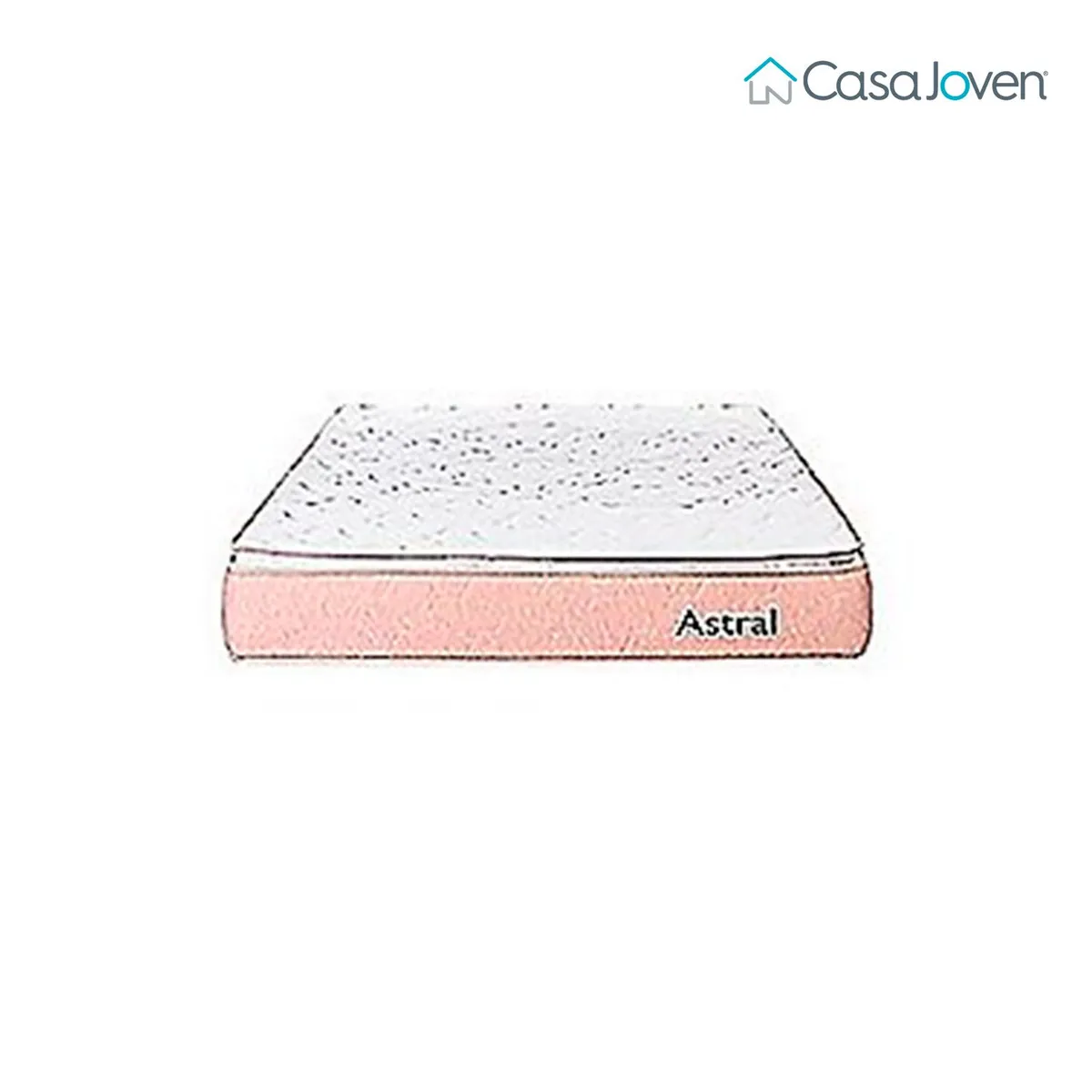 CASA JOVEN - Colchon New Astral 2 Plz