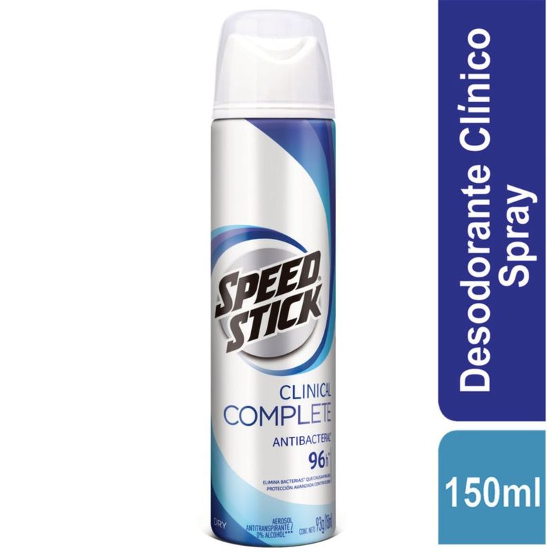 SPEED STICK - Desodorante Hombre Speed Stick Clinical Spray 93g