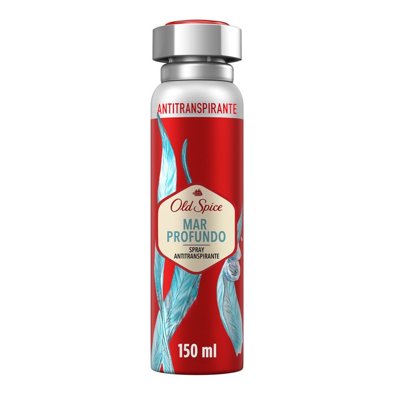OLD SPICE - Antitranspirante Old Spice Spray Mar Profundo Envase 150 mL