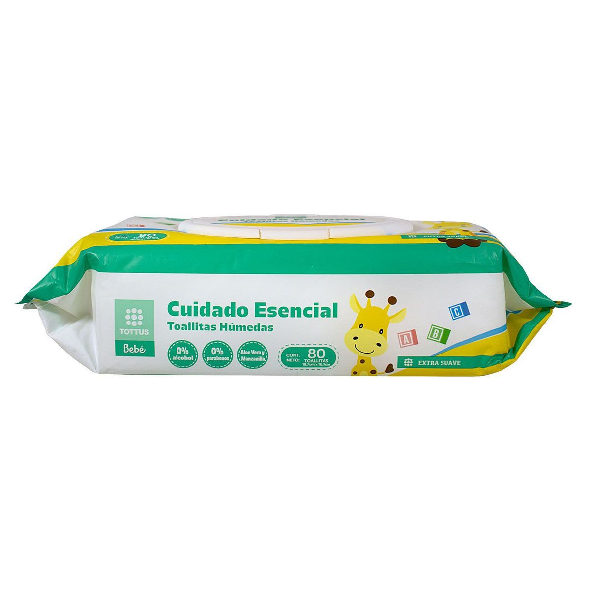 TOTTUS - Toallitas Húmedas Tottus Cuidado Esencial Empaque 80 Und