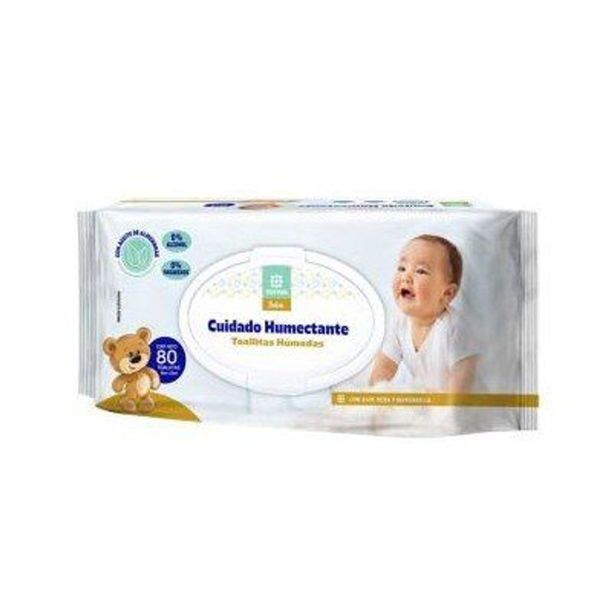 TOTTUS - Toallitas Húmedas Tottus Cuidado Humectante Empaque 80 Und