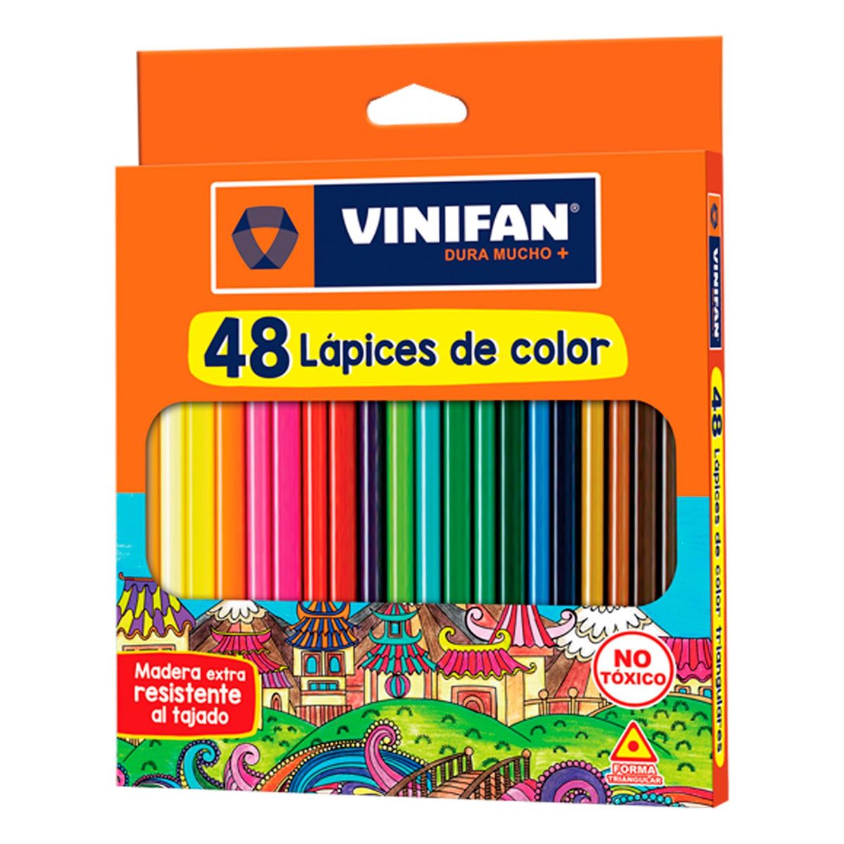 VINIFAN - Colores Vinifan Triangular Empaque 48 Und