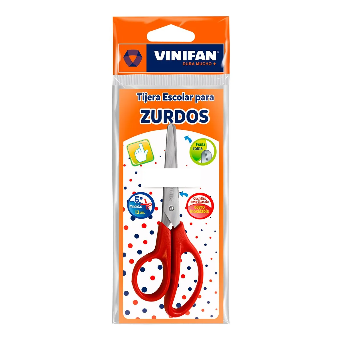 VINIFAN - Tijera Vinifan Zurdo Color Rojo