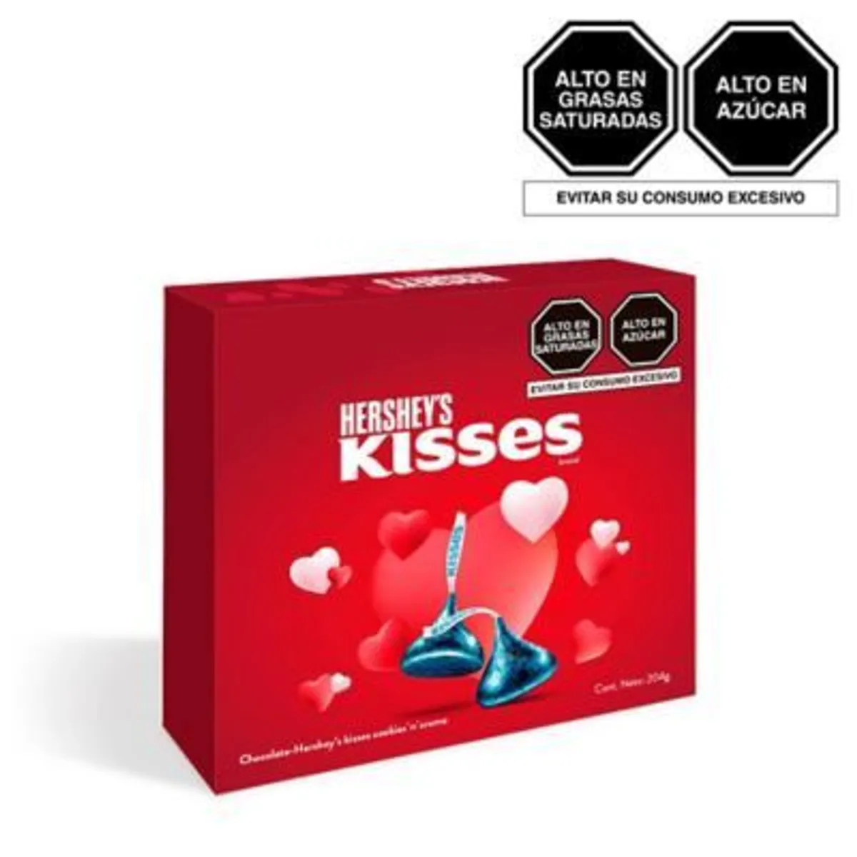 HERSHEYS - Galletas Hersheys Kisses Cookies n Creme Caja 14 Und