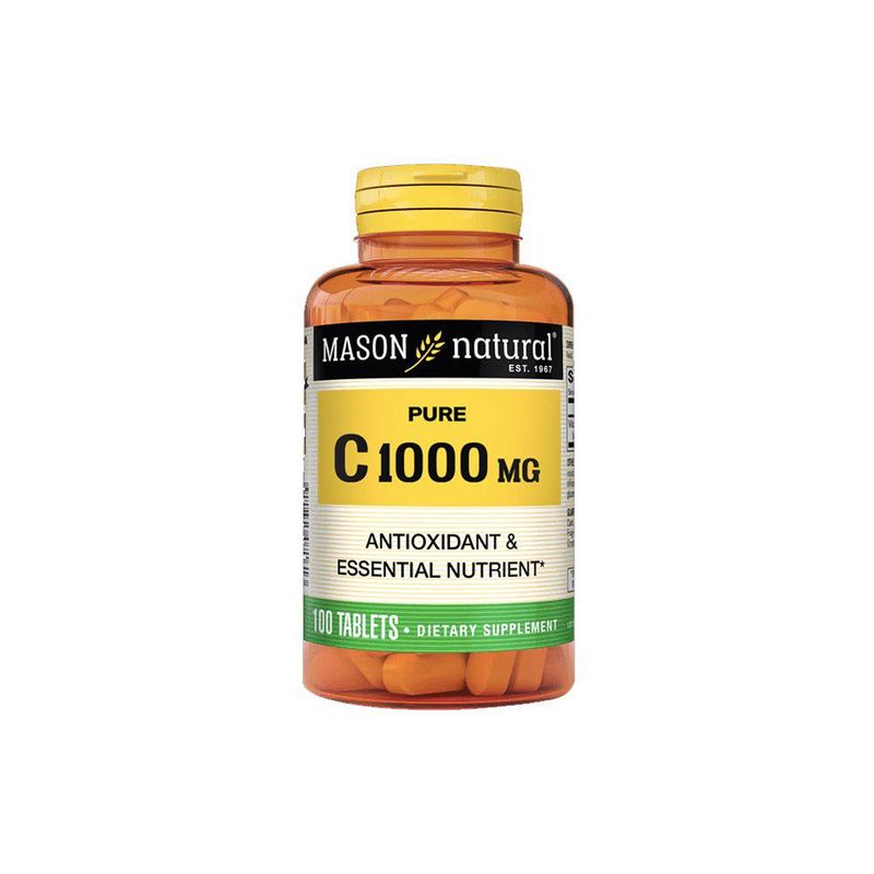 MASON - Vitamina C Mason 1000 MG 100 Tabletas
