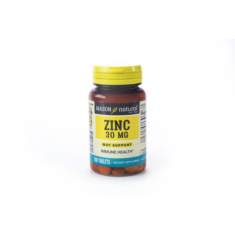 MASON - Zinc Mason 100 Tabletas Envase 30 g