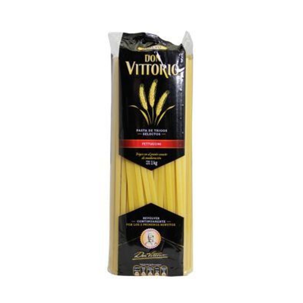 DON VITTORIO - Fideo Don Vittorio Fettuccini Bolsa 1 Kg