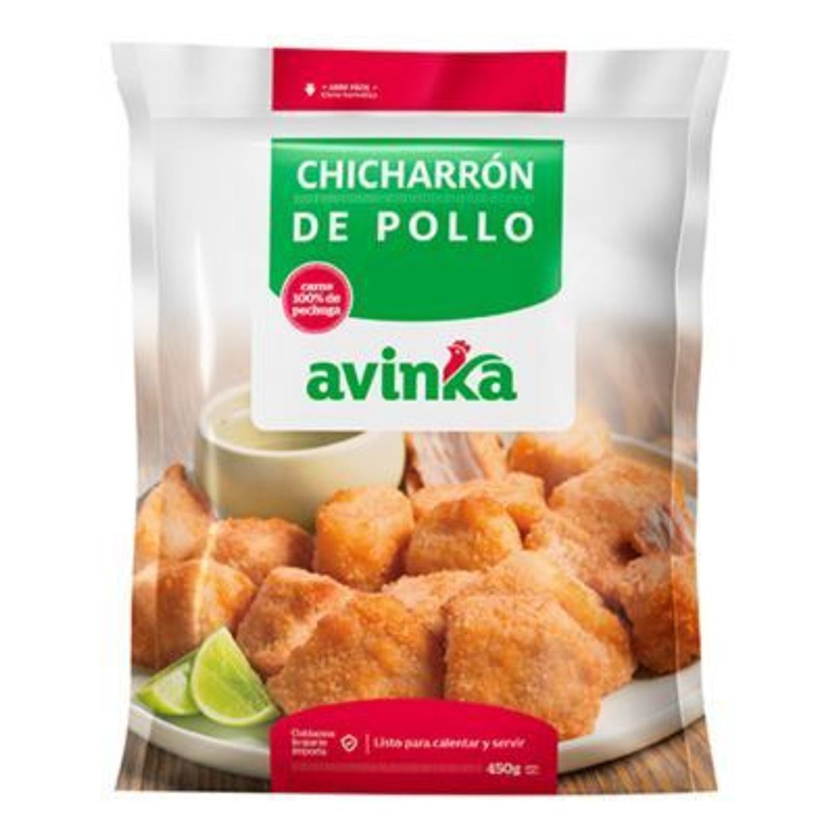 CHICHARRON DE POLLO X 450 GRM AVINKA | Tottus Perú