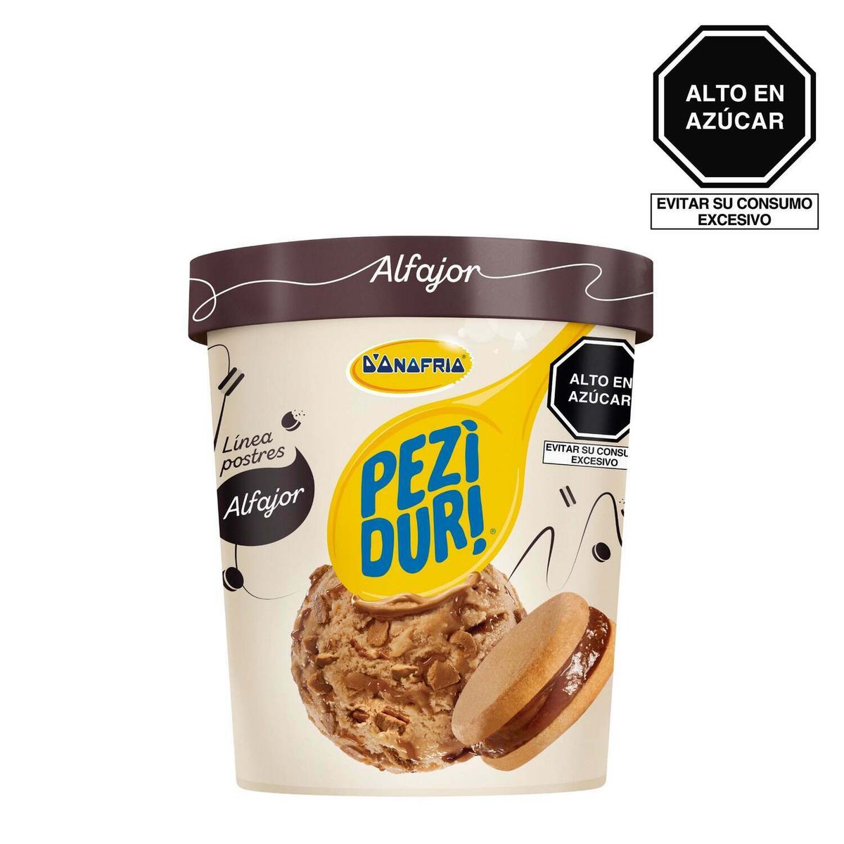 DONOFRIO - Helado Donofrio Peziduri Alfajor Pote 900 mL