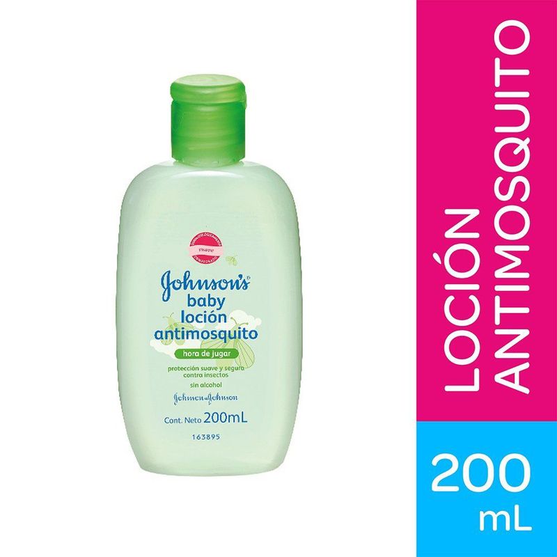 JOHNSONS - Loción Anti Mosquito Johnsons Baby Sin Alcohol Envase 200 mL