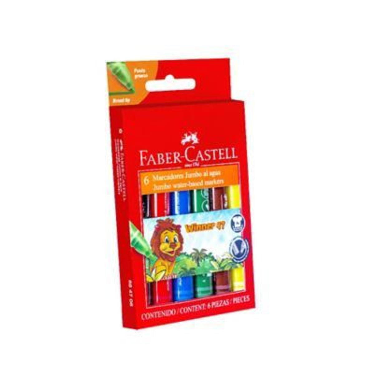 FABER CASTELL - Plumón Faber Castell Winner 47 Empaque 6 Und