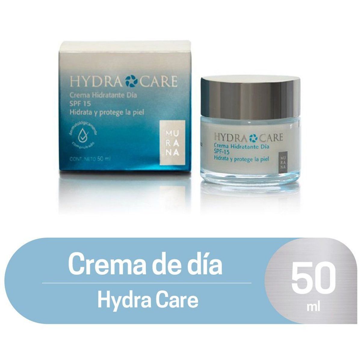 MURANA - Crema Hidratante de Día Murana Hydra Care Envase 50 mL