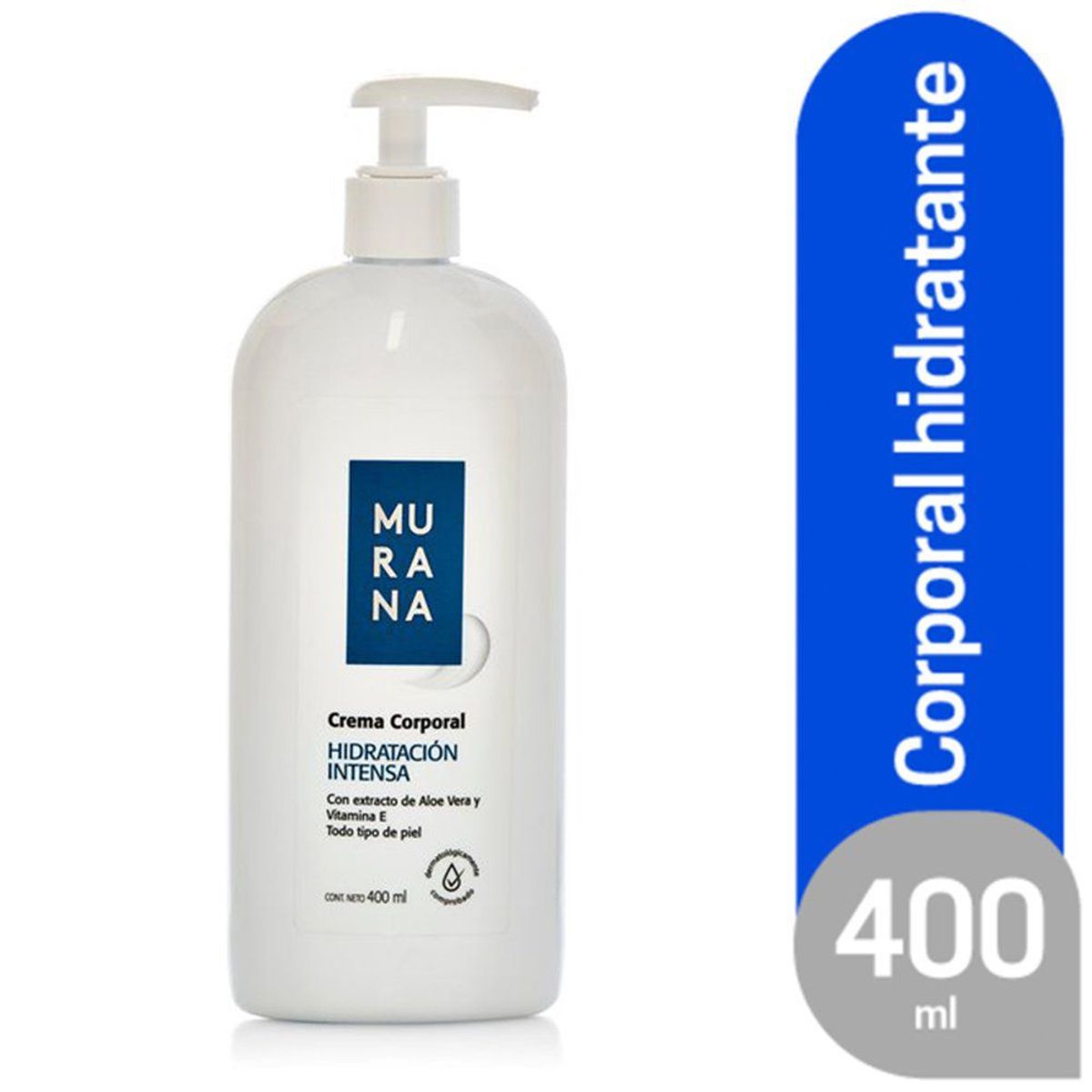 MURANA - Crema Corporal Hidratante Murana Envase 400 mL