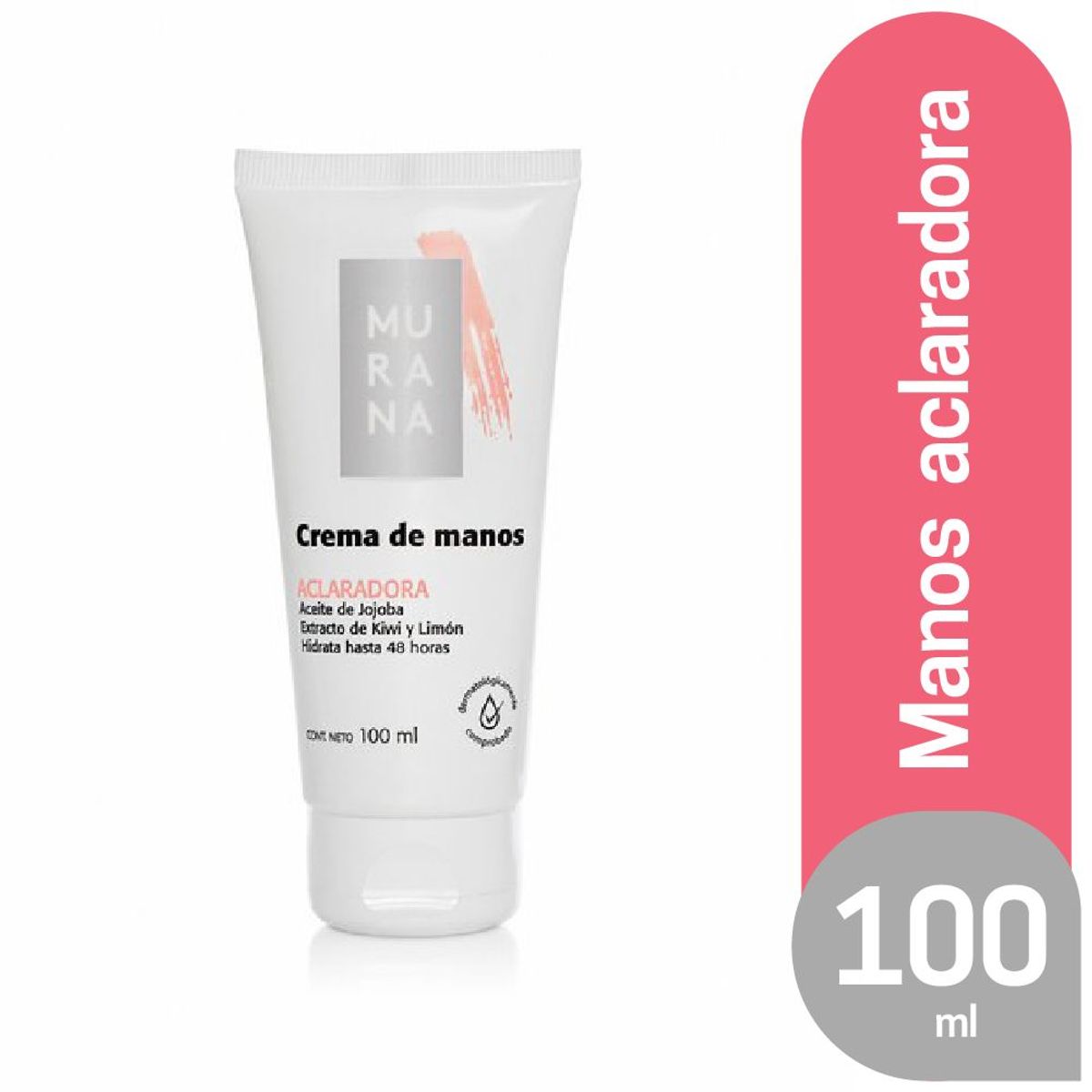 MURANA - Crema de Manos Aclarante Murana Envase 100 mL