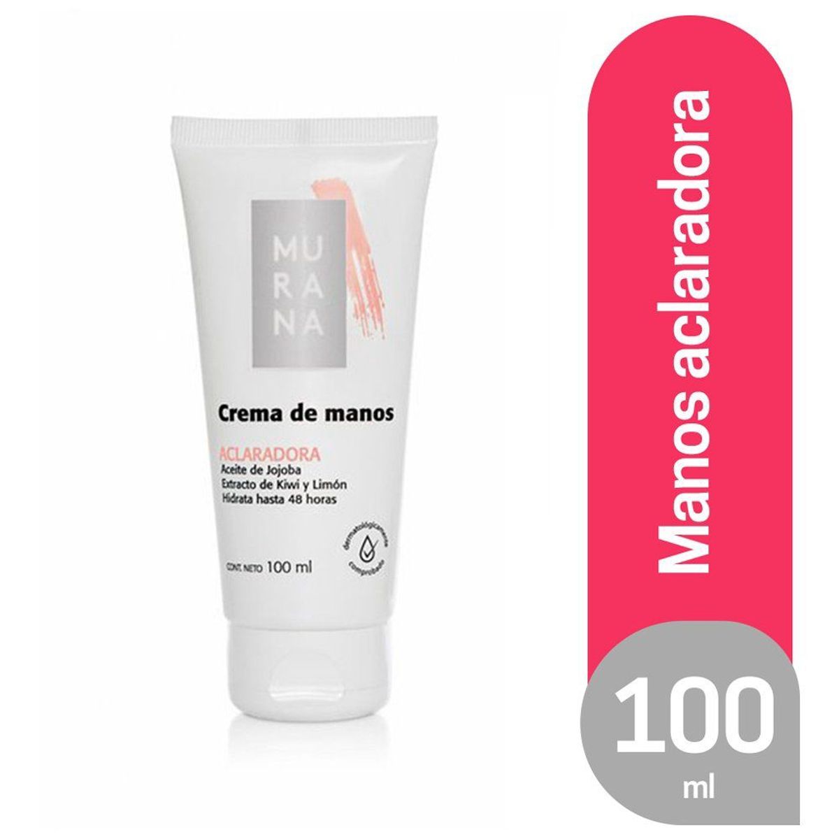 MURANA - Crema de Manos Aclarante Murana Envase 100 mL