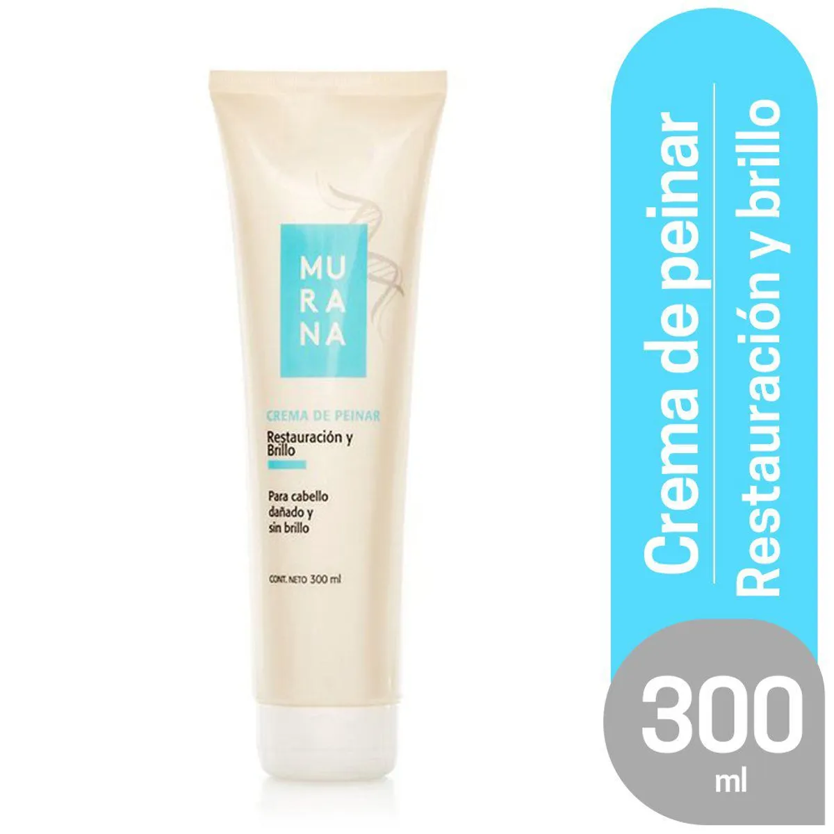 MURANA - Crema para Peinar Murana Restauración y Brillo Envase 300 mL