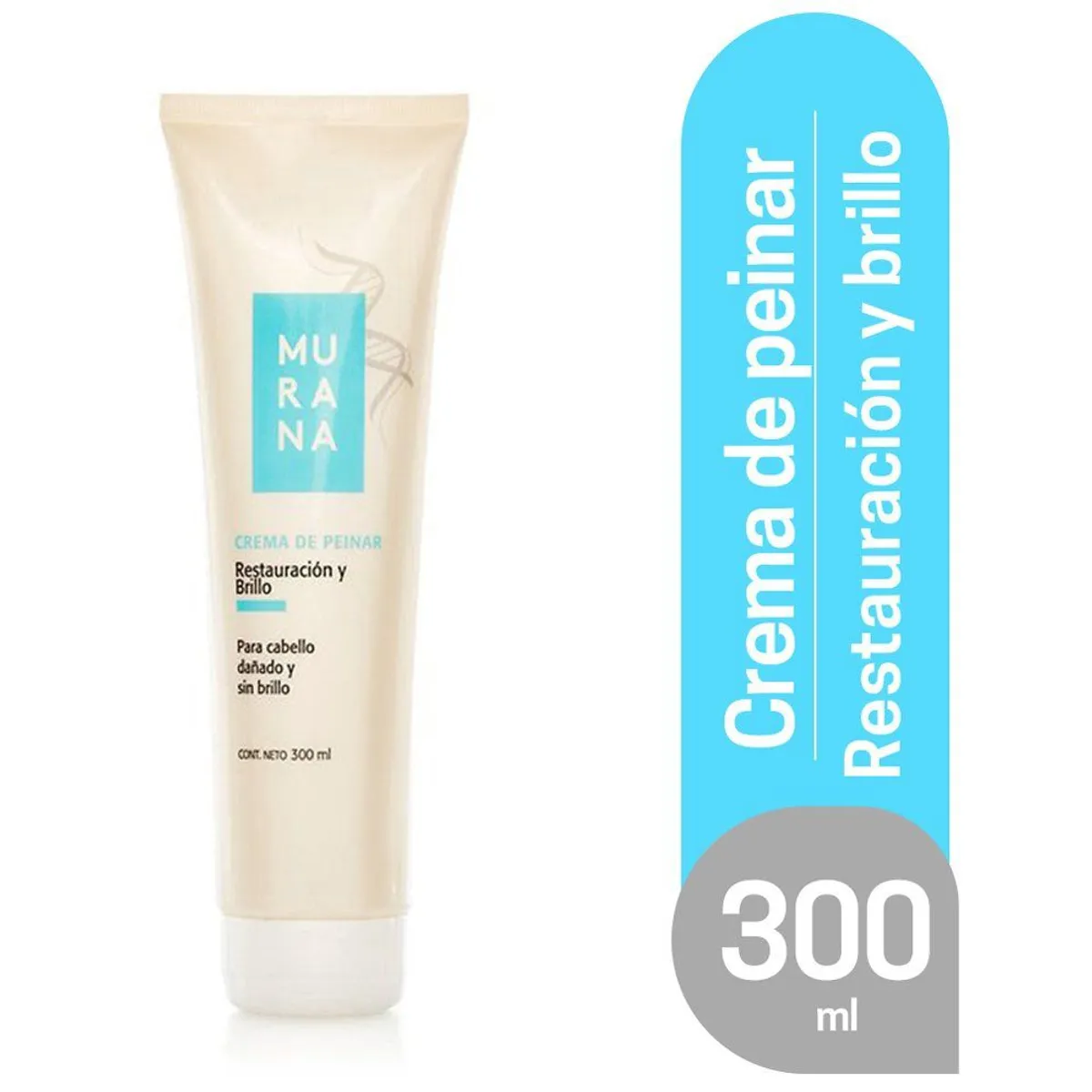 MURANA - Crema para Peinar Murana Restauración y Brillo Envase 300 mL
