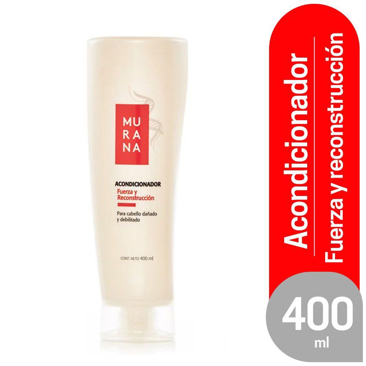 MURANA - Acondicionador Murana Fuerza y Reconstrucción Envase 400 mL