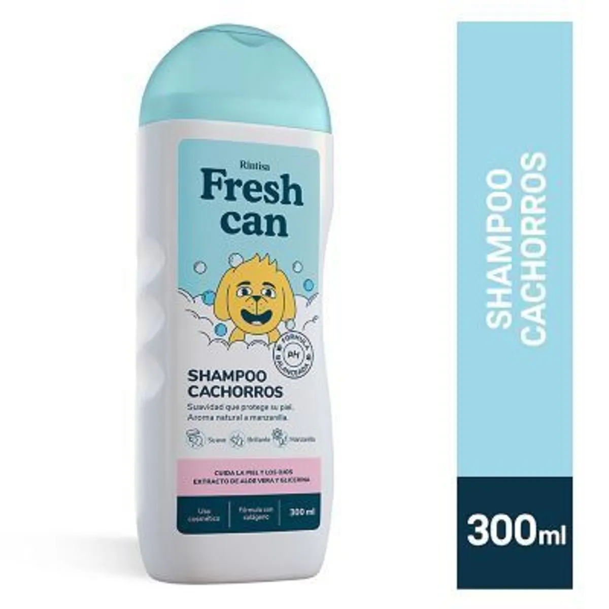 FRESH CAN - Shampoo Cachorros Fresh Can Botella 300 mL