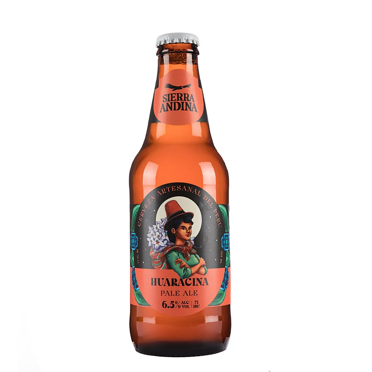 SIERRA ANDINA - Cerveza Artesanal Sierra Andina Pale Ale Botella 330 mL